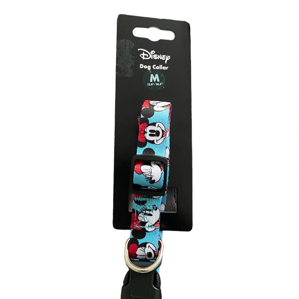 DISNEY Minnie Mouse Dog Collar Size: Medium